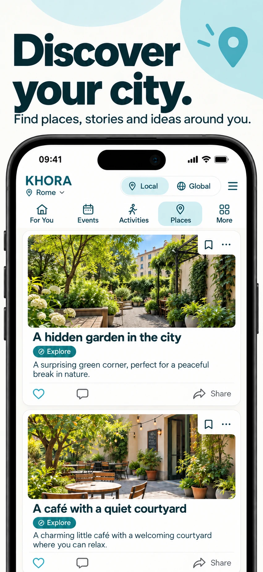 Khora – People Places Passions screenshot