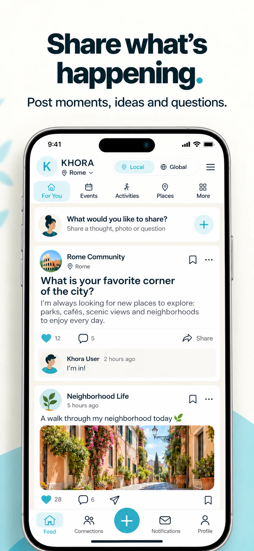Khora – People Places Passions screenshot